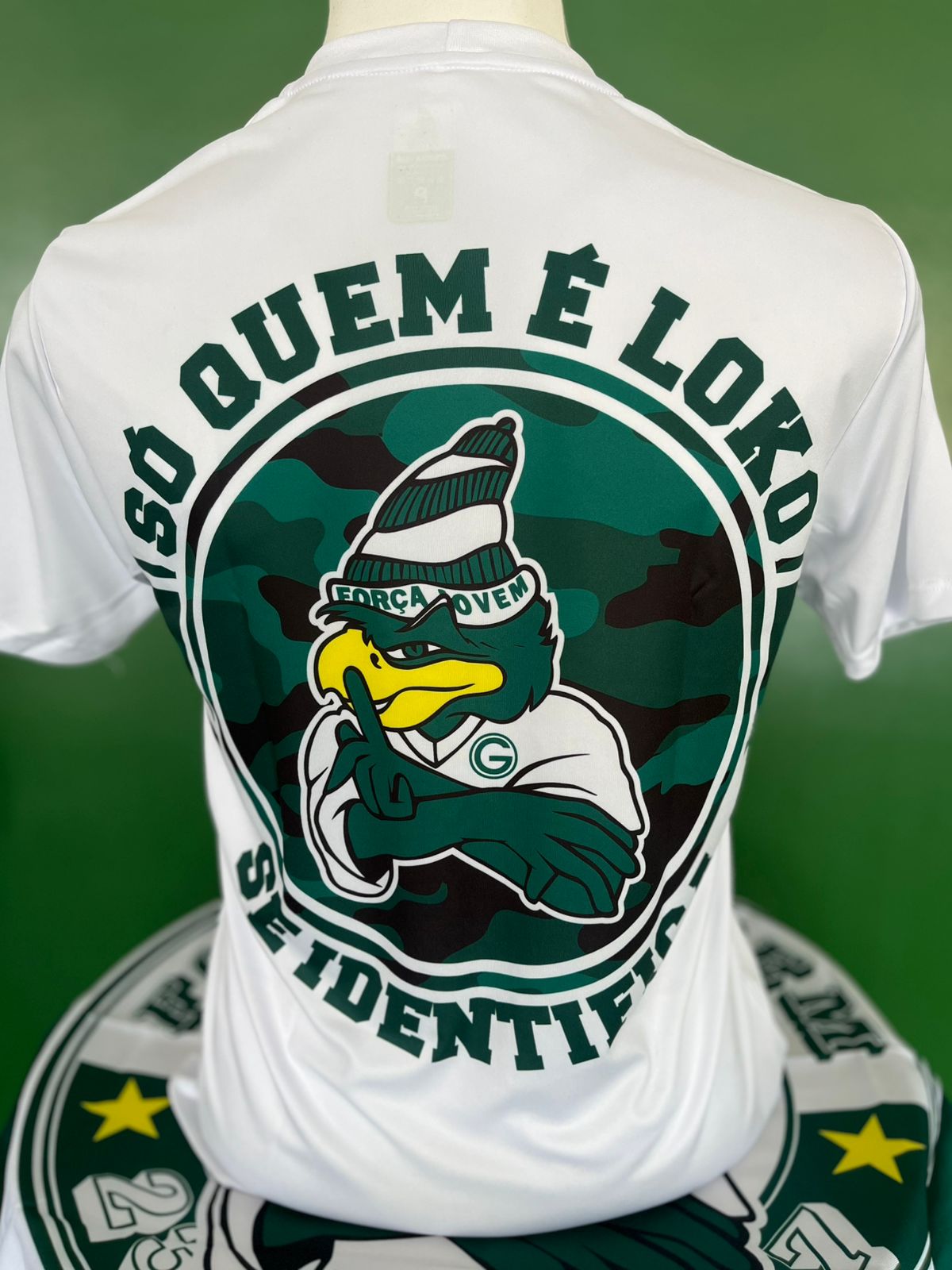 Camisa Só Quem É Loko Força Jovem Goiás - FJG - Imagem 2