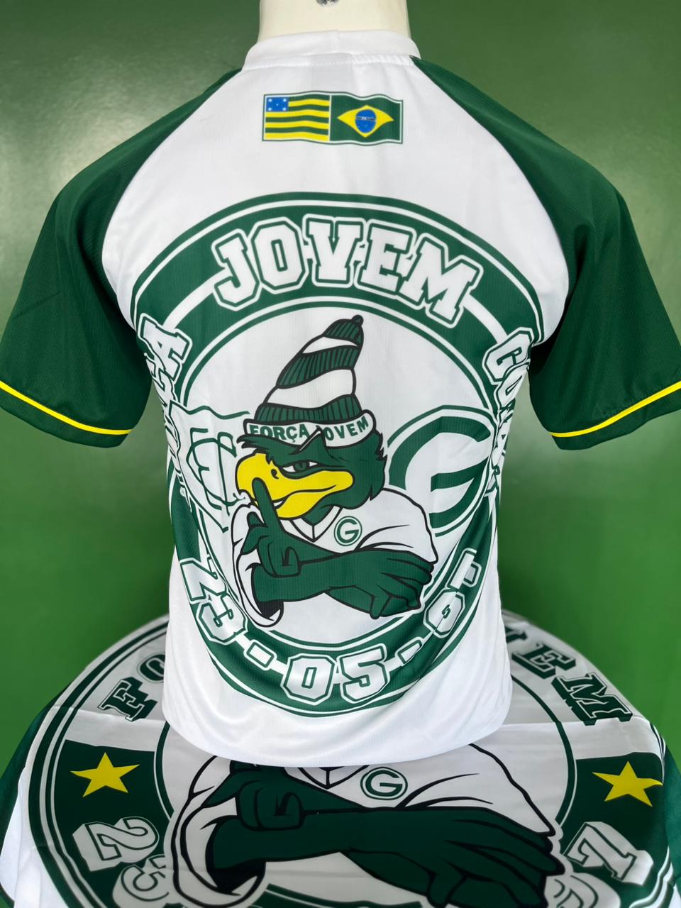 Camisa Nunca ta Tranquilo Força Jovem Goiás - FJG - Imagem 2