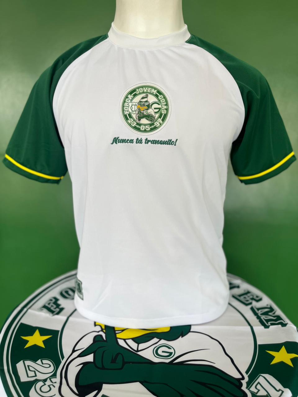 Camisa Nunca ta Tranquilo Força Jovem Goiás - FJG